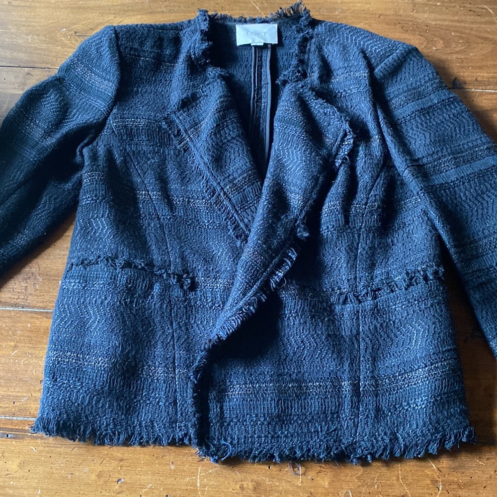 Loft navy blazer - Picture 7 of 10